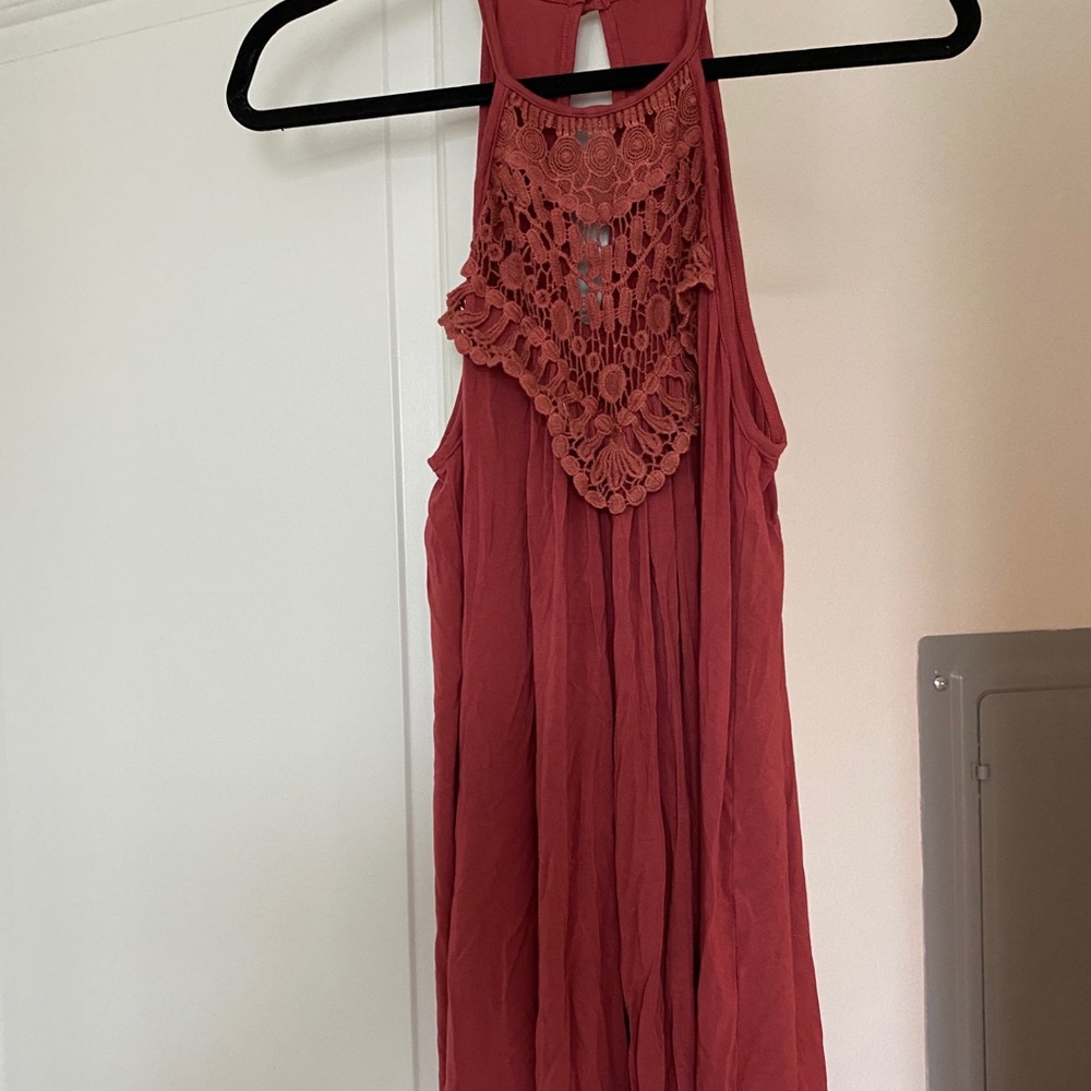 Extra long tank top